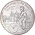 France, 10 Euro, 2016, Le Petit Prince à vélo, MS(63), Silver