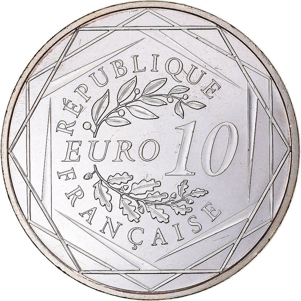 France, 10 Euro, 2012, Hercule, SPL, Argent