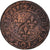 Coin, France, Henri IV, Double Tournois, 1599, Paris, F(12-15), Copper