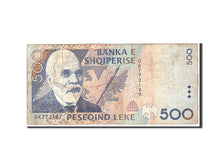 Albania, 500 Lekë, 1996, KM:64a, Undated, VF(20-25)
