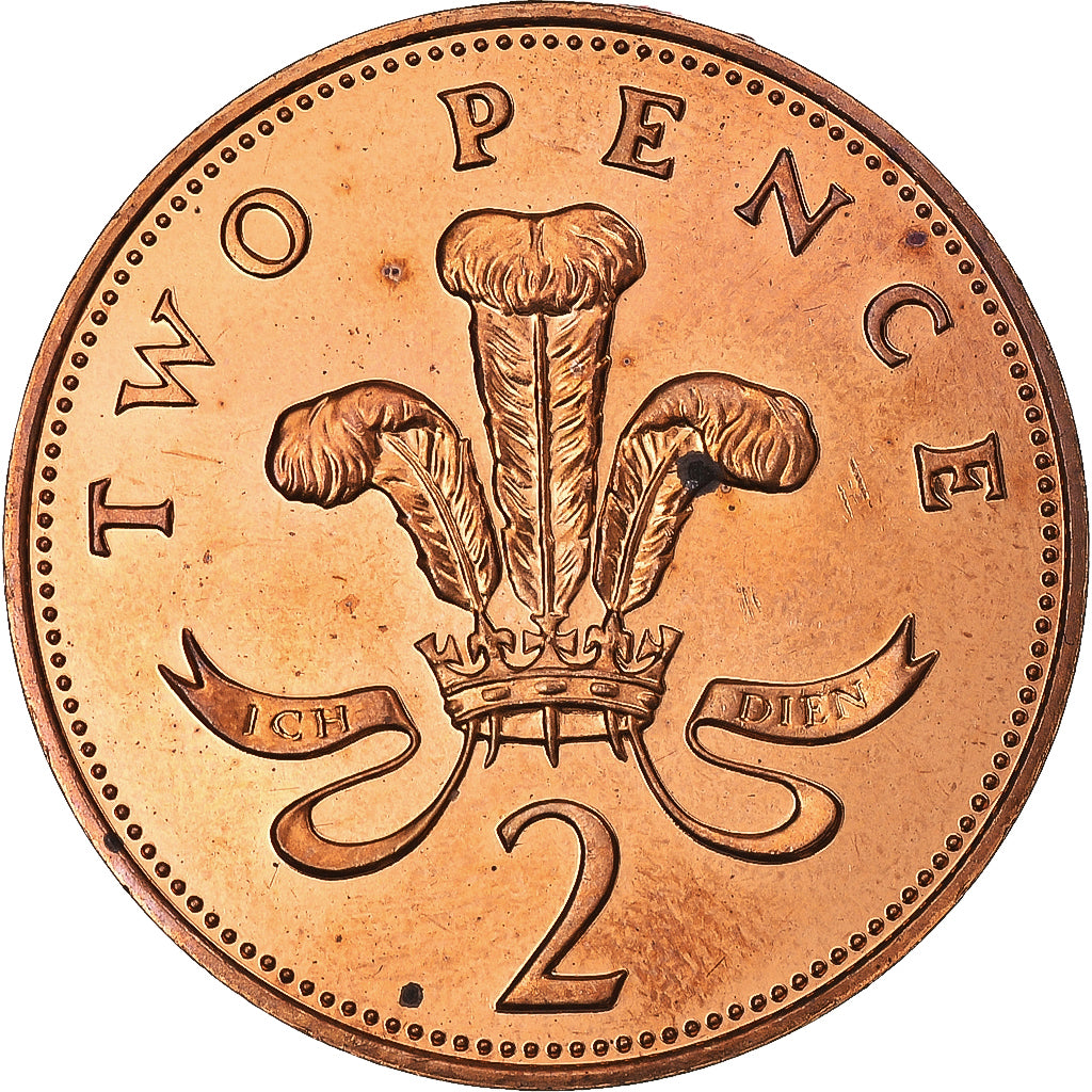 Münze, Großbritannien, 2 Pence, 1985, UNZ, Bronze