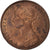 Münze, Großbritannien, Victoria, Penny, 1889, SS+, Bronze