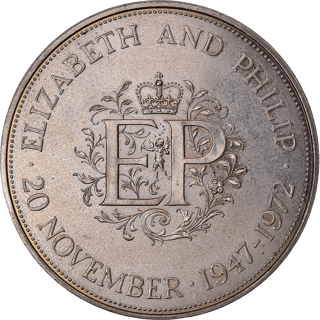 Moneta, Gran Bretagna, Elizabeth II, 25 New Pence, 1972, SPL, Rame-nichel