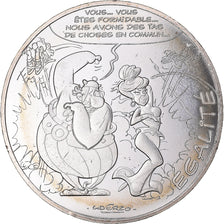 França, 10 Euro, Astérix - Égalité, 2015, Monnaie de Paris, MS(63), Prata