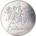 Francia, 10 Euro, Monnaie de Paris, Sempé - Printemps - Fraternité, 2014, SC+