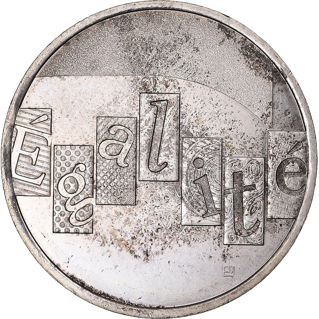 Francia, 5 Euro, 2013, Egalité, EBC+, Plata