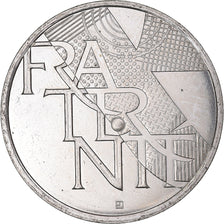 Francia, 5 Euro, 2013, Fraternité, SPL, Argento