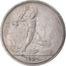 Münze, Russland, 50 Kopeks, 1924, S+, Silber