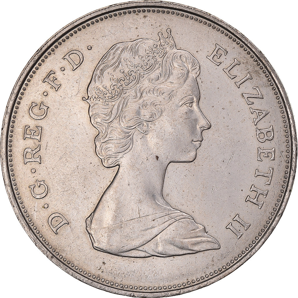 Grande-Bretagne, Elizabeth II, 25 New Pence, 1980, SPL, Argent