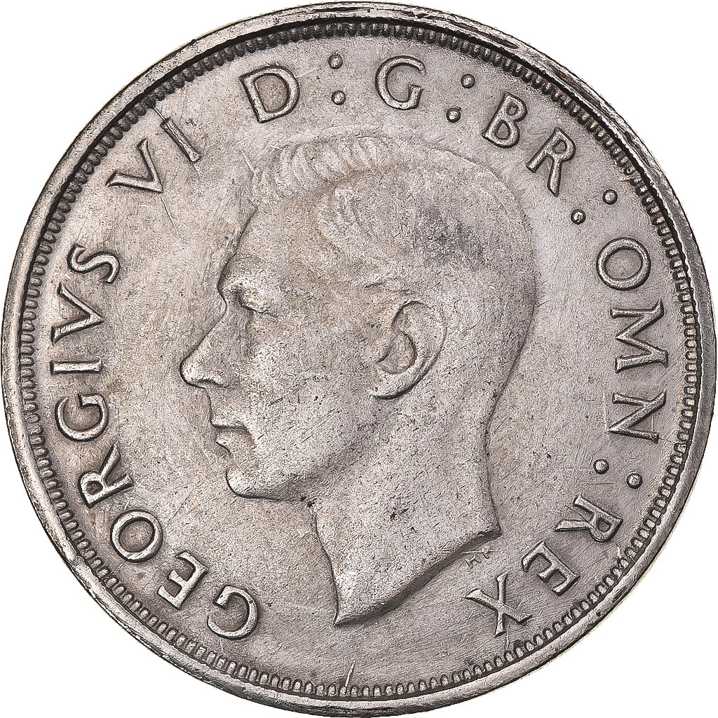 Münze, Großbritannien, George VI, Crown, 1937, SS, Silber