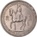 Coin, Great Britain, Elizabeth II, 5 Shillings, 1953, EF(40-45), Copper-nickel