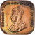 Munten, Maleisië, George V, Cent, 1919, ZF, Bronzen