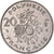 Moeda, Polinésia Francesa, 20 Francs, 1986, AU(50-53), Níquel