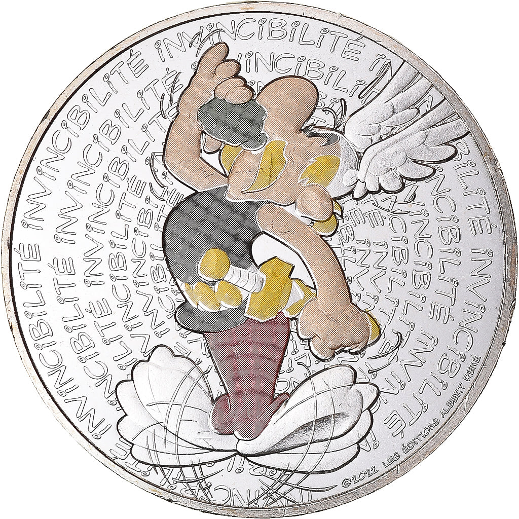 France, 10 Euro, 2022, Monnaie de Paris, Astérix - Invincibilité, MS(64)