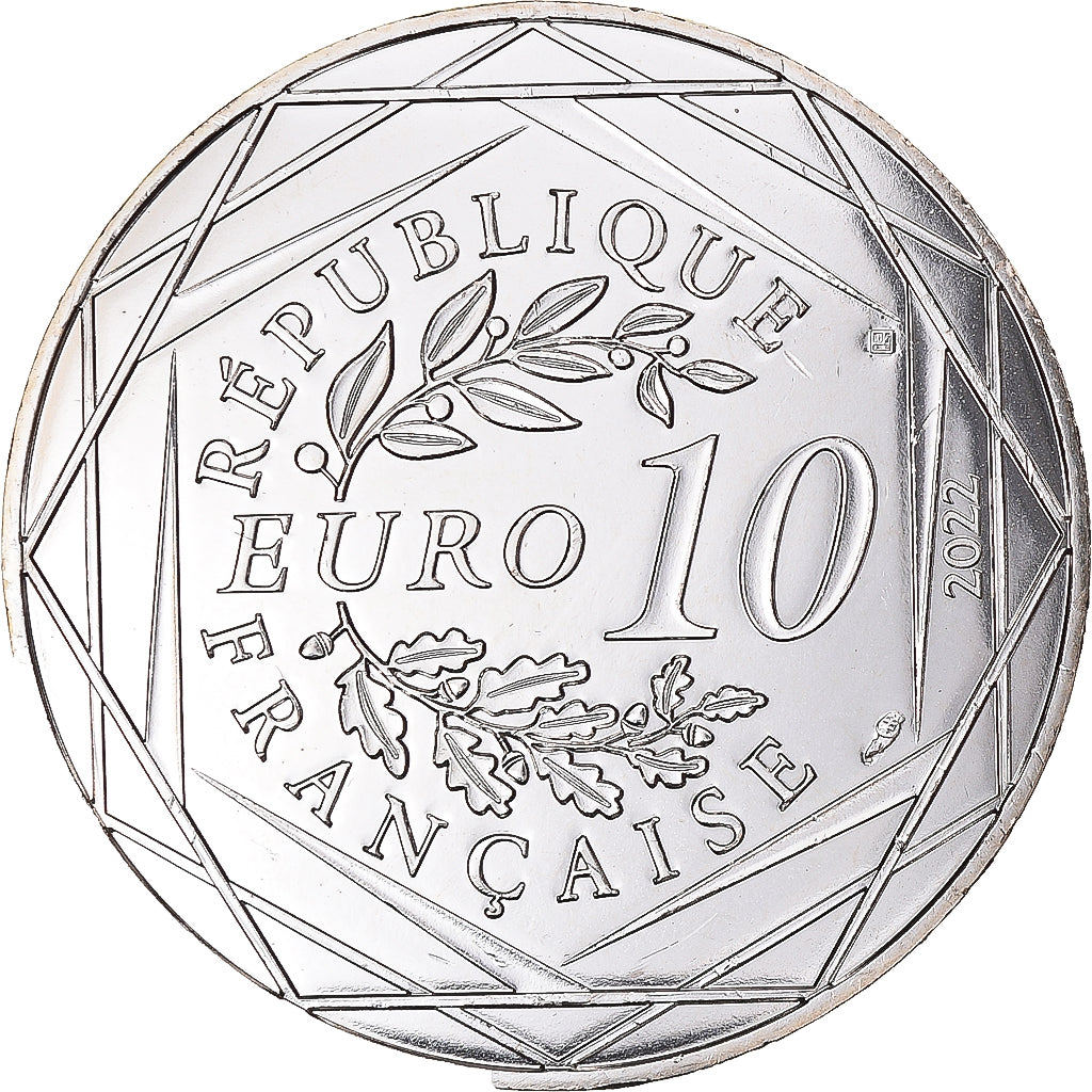 France, 10 Euro, 2022, Monnaie de Paris, Astérix - Invincibilité, MS(64)