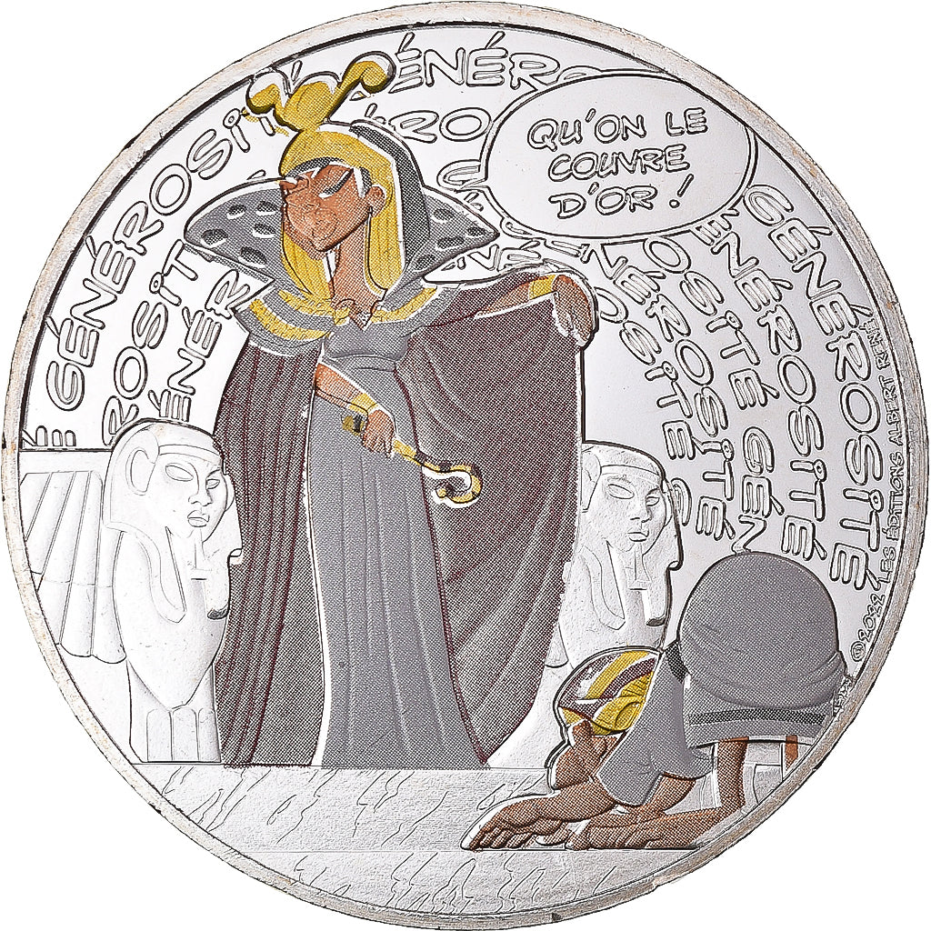 France, 10 Euro, 2022, Monnaie de Paris, Astérix - Générosité, SPL+, Argent