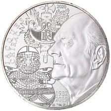 France, 10 Euro, 2019, Monnaie de Paris, Jacques Chirac, MS(64), Silver
