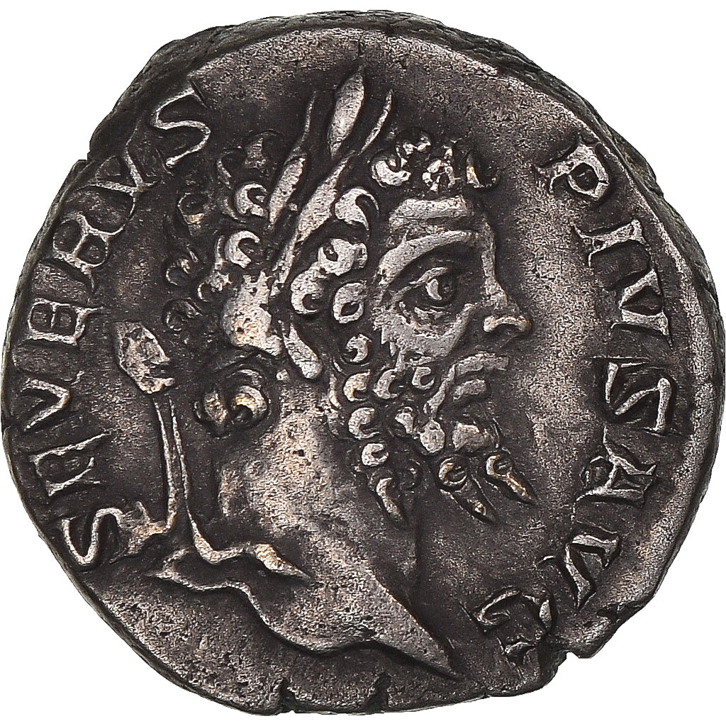 Moneta, Septimius Severus, Denarius, 202-210, Rome, AU(50-53), Srebro, RIC:288