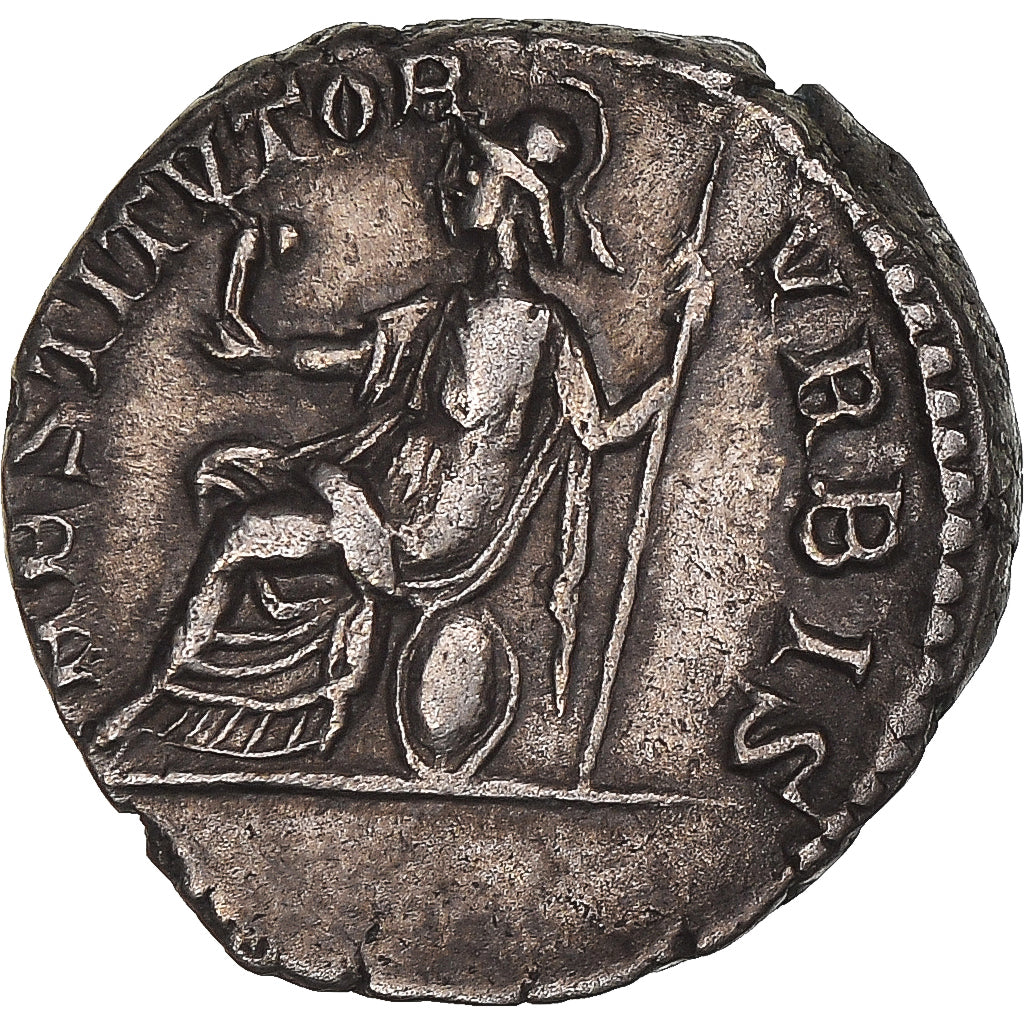 Moneta, Septimius Severus, Denarius, 202-210, Rome, AU(50-53), Srebro, RIC:288