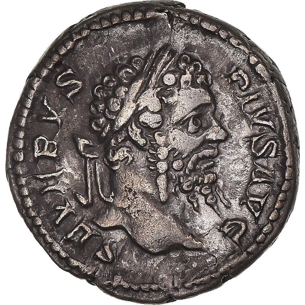 Moneda, Septimius Severus, Denarius, 207, Rome, MBC+, Plata, RIC:211