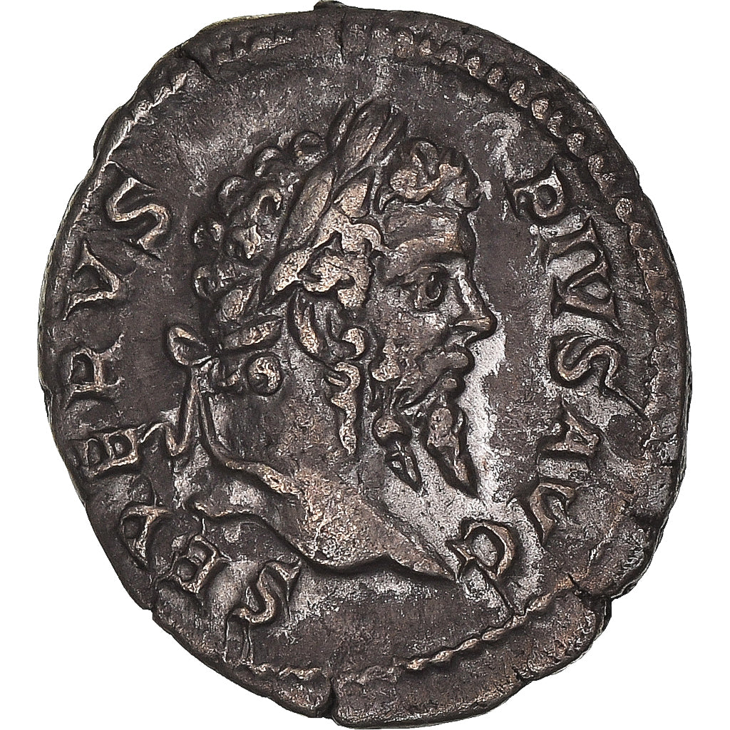 Moneda, Septimius Severus, Denarius, 205, Rome, MBC+, Plata, RIC:197