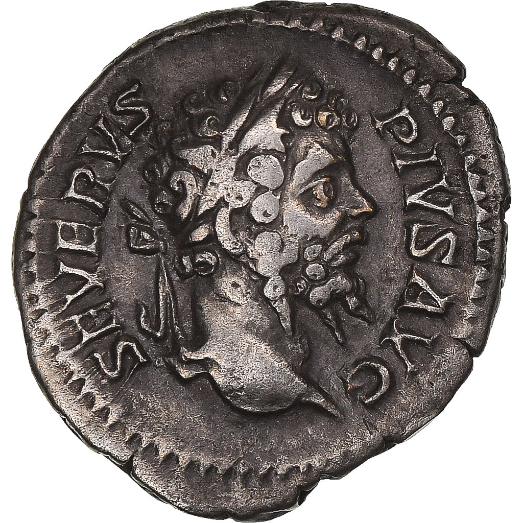 Moneta, Septimius Severus, Denarius, 202-210, Rome, EF(40-45), Srebro, RIC:264a