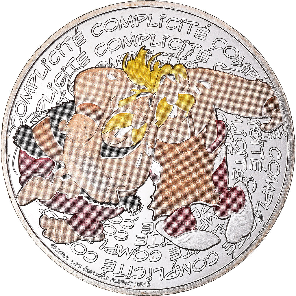 France, 10 Euro, 2022, Monnaie de Paris, Astérix - Complicité, SPL+, Argent