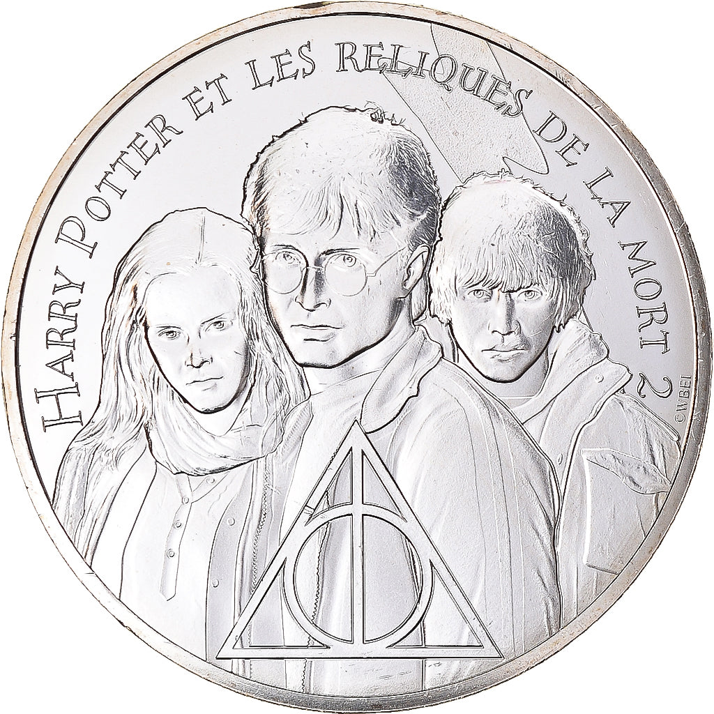 France, 10 Euro, 2021, Paris, Harry Potter et les Reliques de la mort 2.17/18 BU