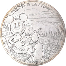 Francia, 10 Euro, 2018, Monnaie de Paris, Mickey en Auvergne-Ode aux Volcans.