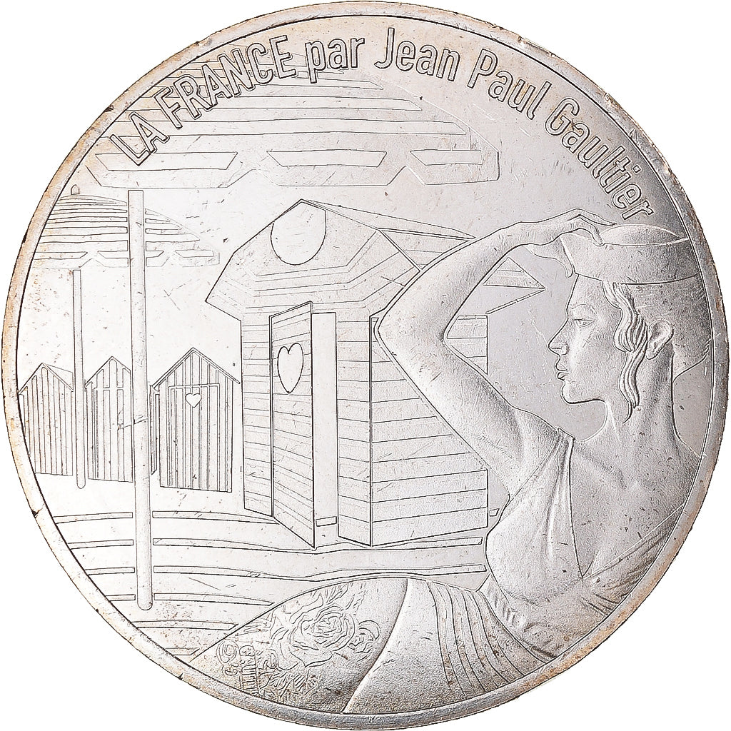 France, 10 Euro, 2017, Paris, Jean-Paul Gaultier-La Normandie inspirante
