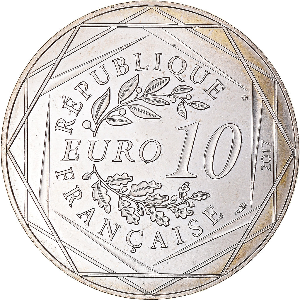 France, 10 Euro, 2017, Paris, Jean-Paul Gaultier-La Normandie inspirante