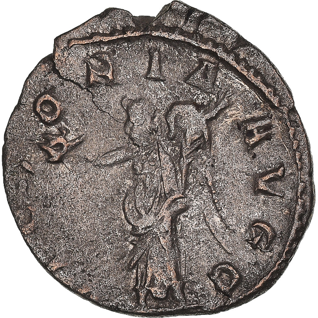 Moneda, Valerian I, Antoninianus, 253-260, MBC, Vellón