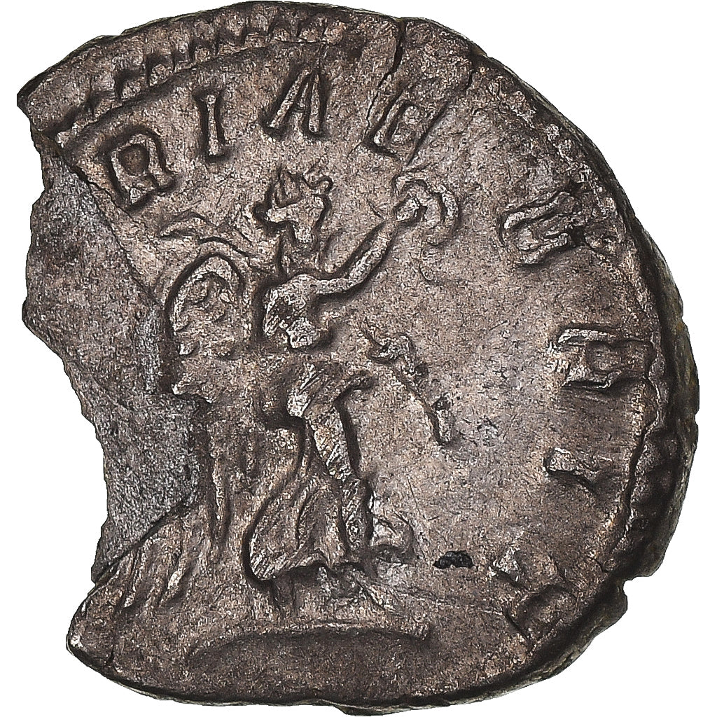 Moeda, Septimius Severus, Denarius, 210-211, Rome, Broken, AU(50-53), Prata