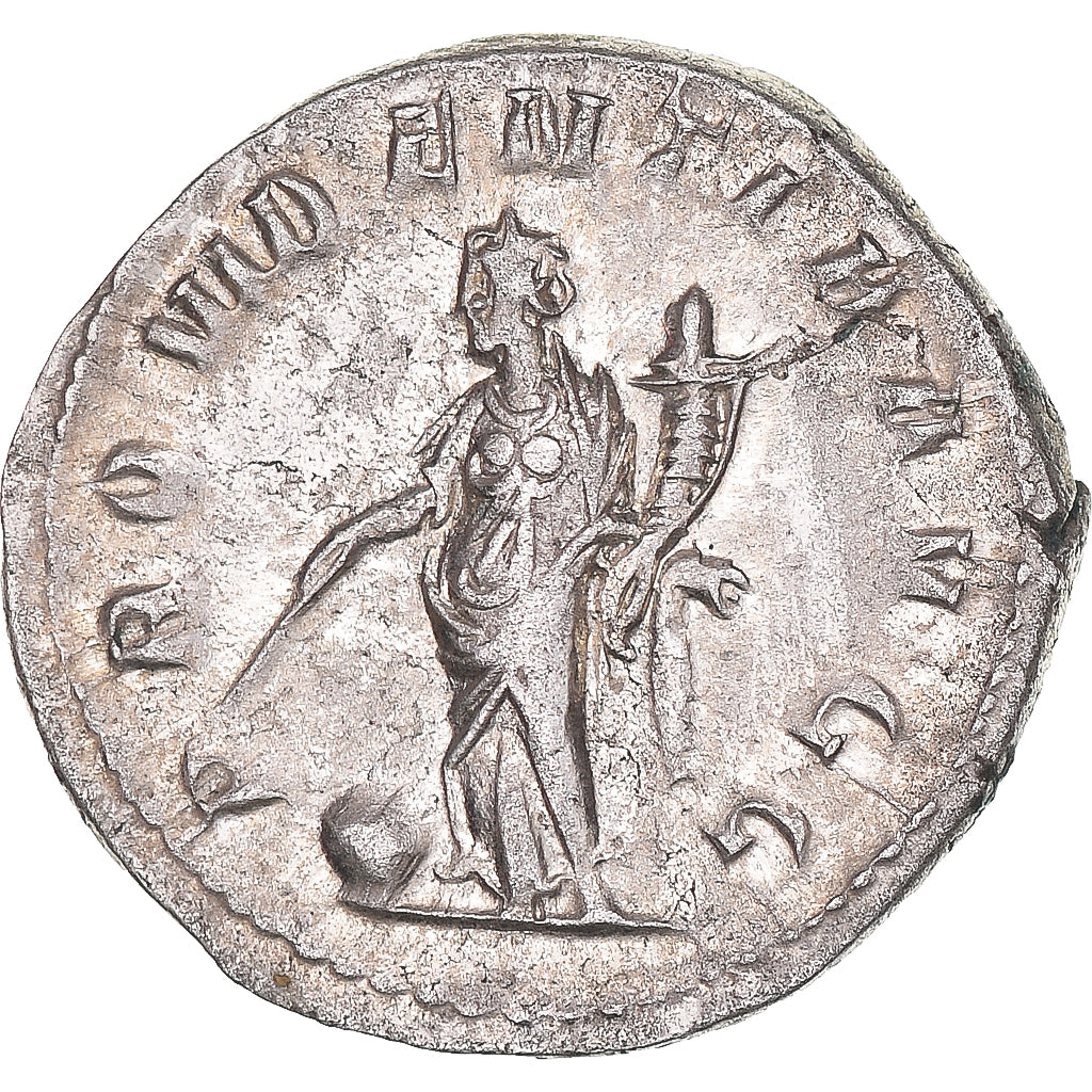 Moneda, Gallienus, Antoninianus, 253-254, Rome, MBC, Vellón, RIC:158