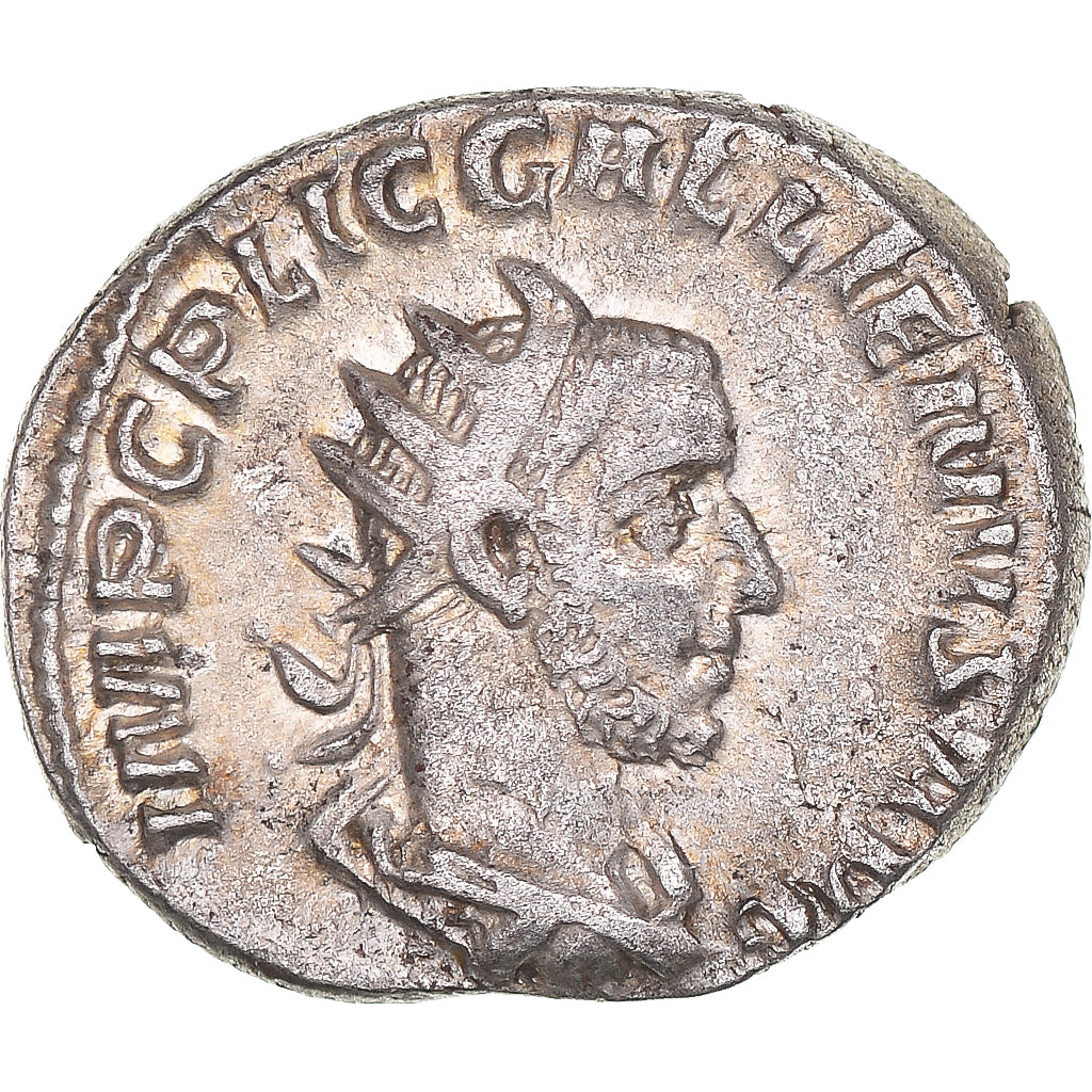 Moneta, Gallienus, Antoninianus, 253, Rome, AU(55-58), Bilon