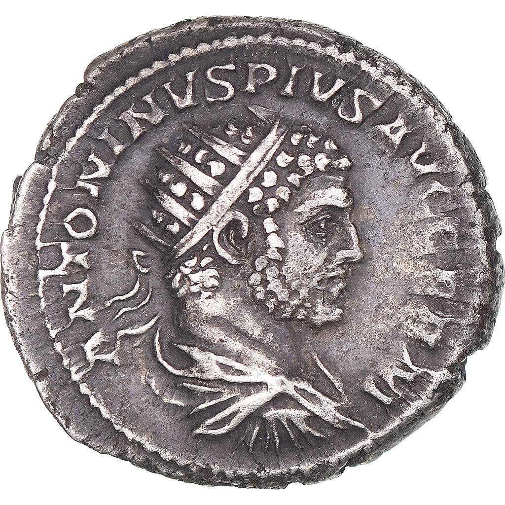 Coin, Caracalla, Antoninianus, 215, Rome, EF(40-45), Silver, RIC:264