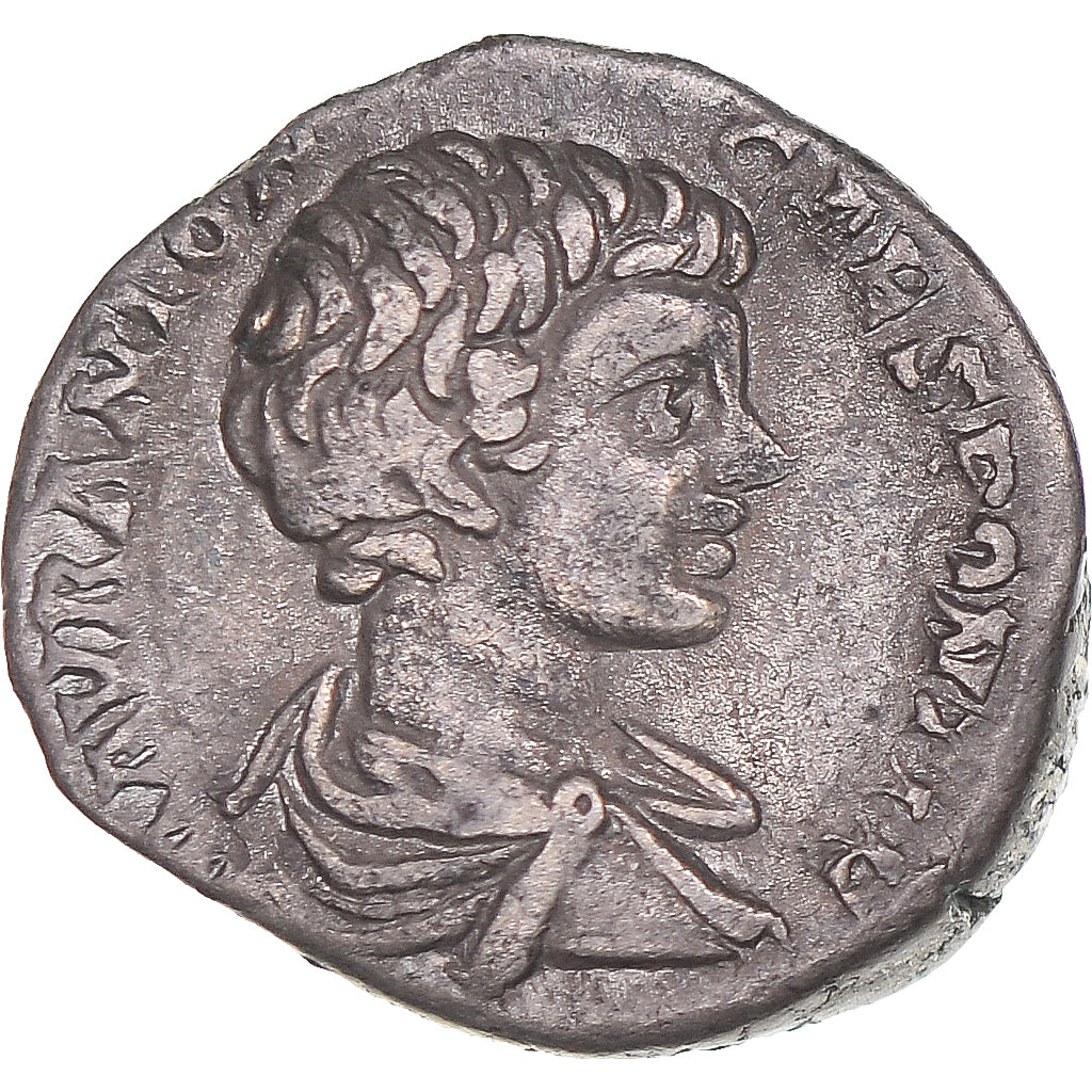 Moneta, Caracalla, Denarius, 196-198, Rome, BB, Argento