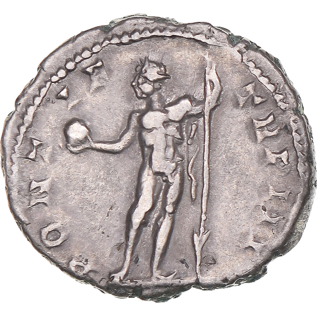 Moneda, Caracalla, Denarius, 198-217, Rome, MBC+, Plata