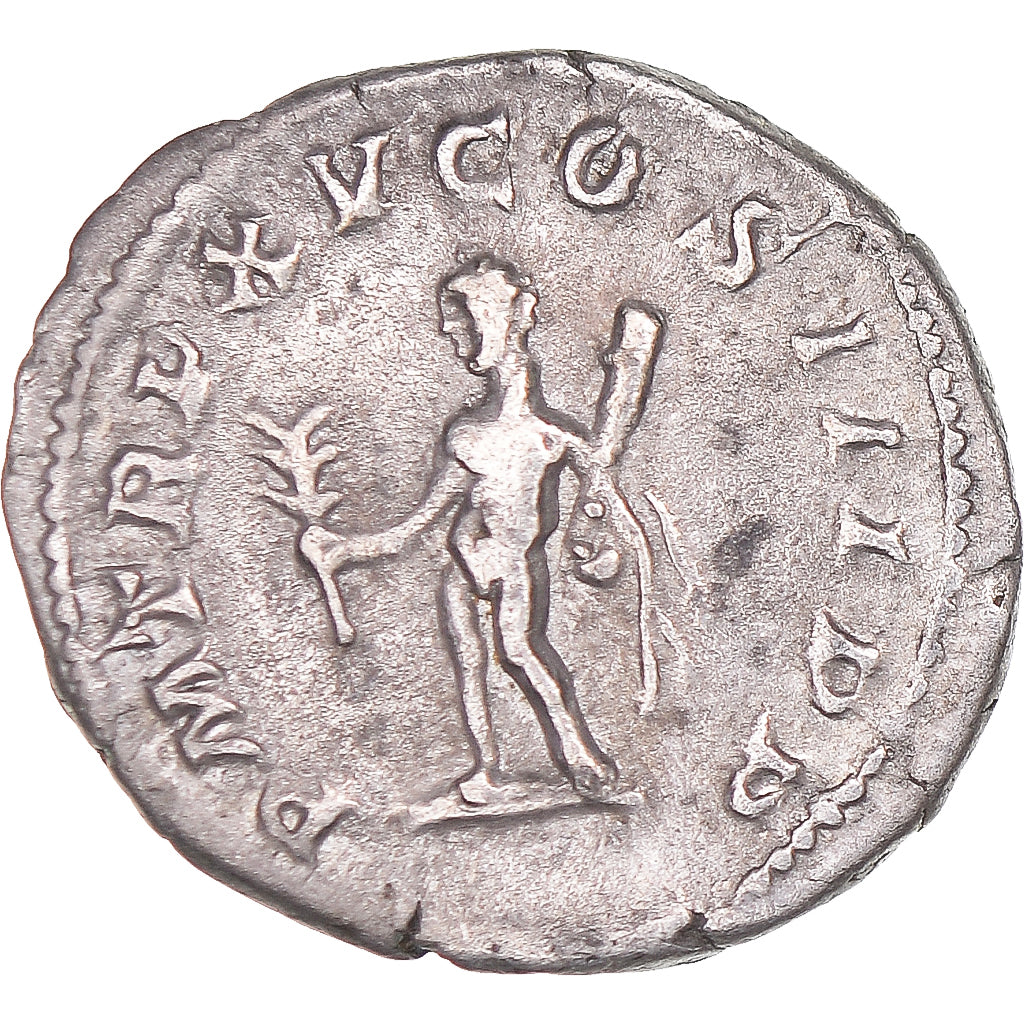 Coin, Caracalla, Denarius, 198-217, Rome, AU(50-53), Silver, Cohen:196
