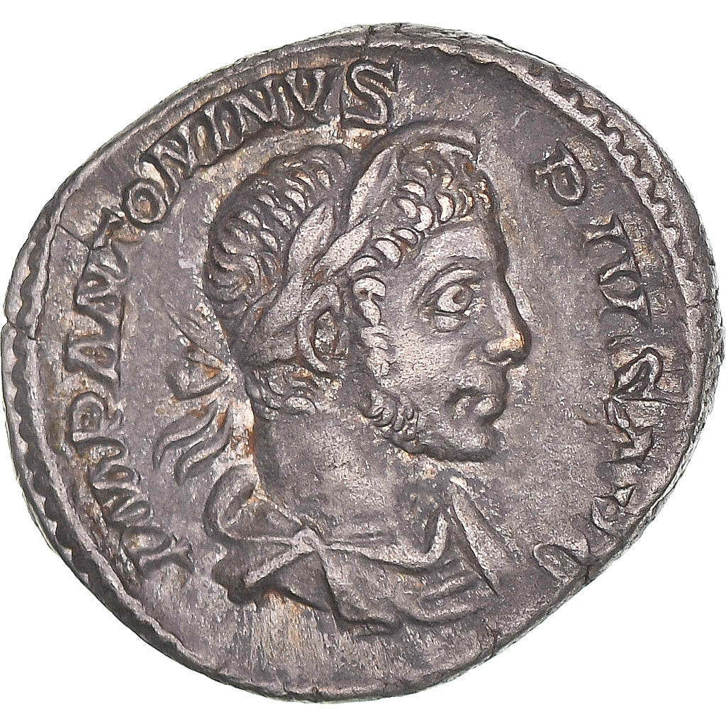Coin, Elagabalus, Denarius, 221, Rome, AU(50-53), Silver, RIC:131