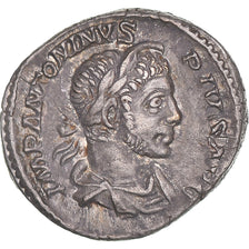 Coin, Elagabalus, Denarius, 221, Rome, AU(50-53), Silver, RIC:131