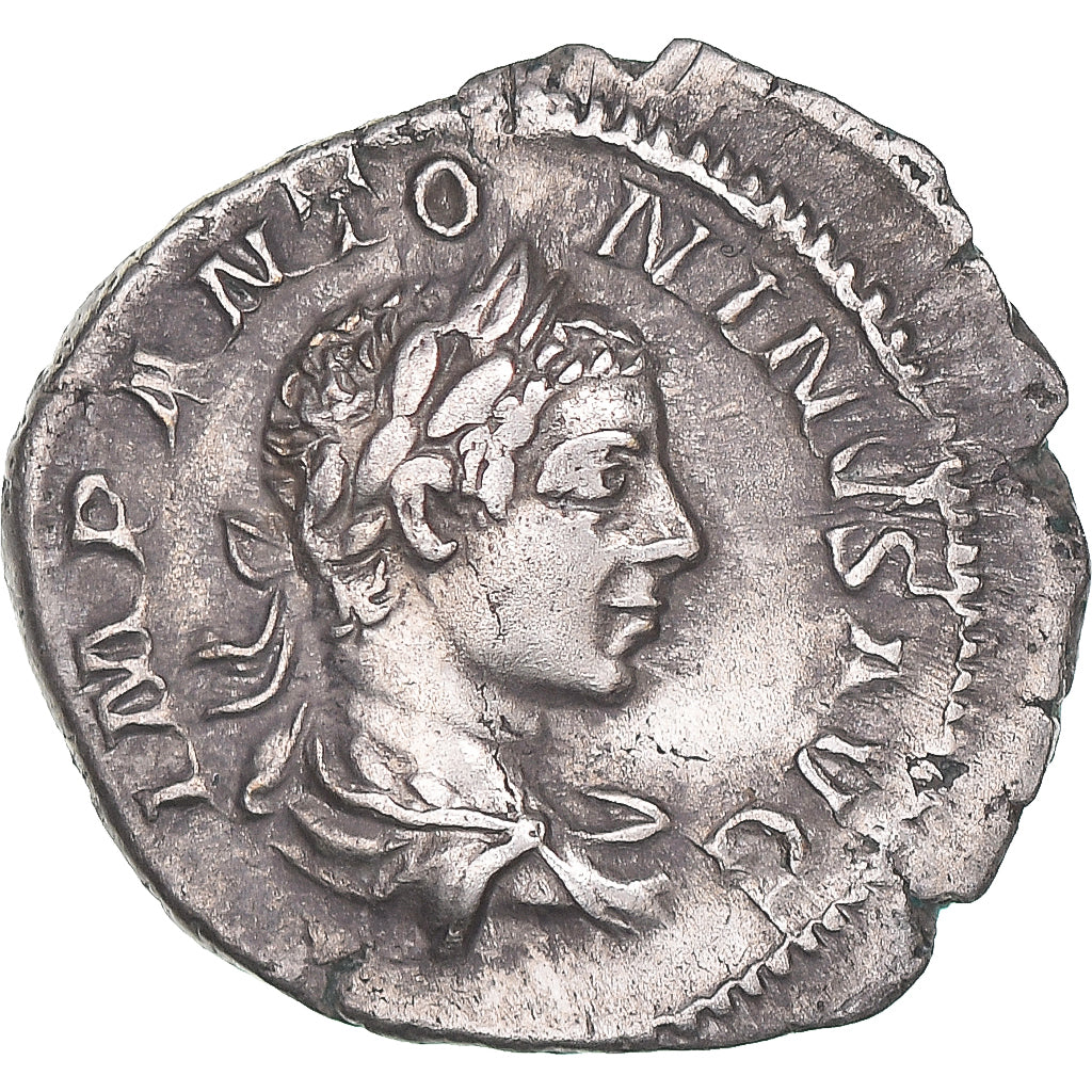 Moneda, Elagabalus, Denarius, 219, Rome, MBC, Plata, Cohen:38