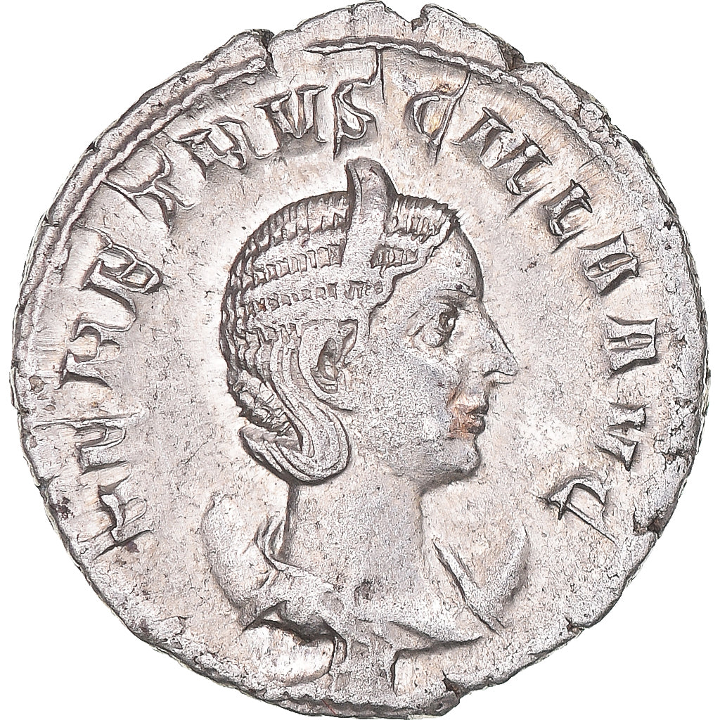 Moneda, Herennia Etruscilla, Antoninianus, 250, Rome, EBC, Vellón