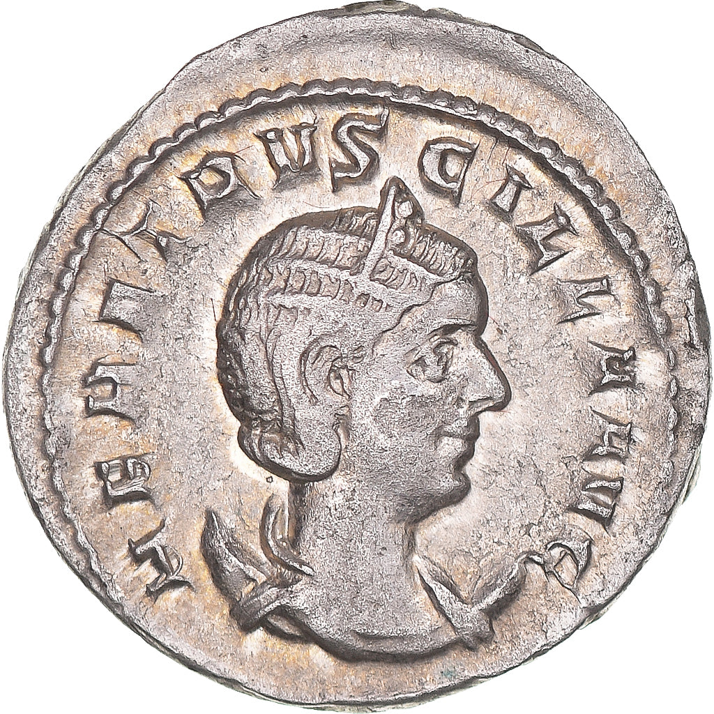 Münze, Herennia Etruscilla, Antoninianus, 250, Rome, VZ, Billon, Cohen:19