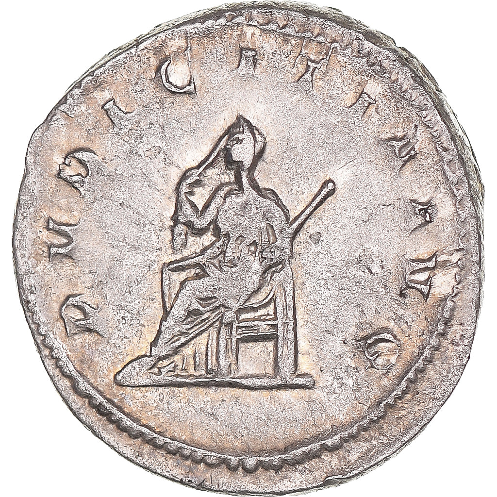 Münze, Herennia Etruscilla, Antoninianus, 250, Rome, VZ, Billon, Cohen:19