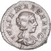 Moneta, Julia Maesa, Denarius, 220-222, Rome, AU(55-58), Srebro, Cohen:45