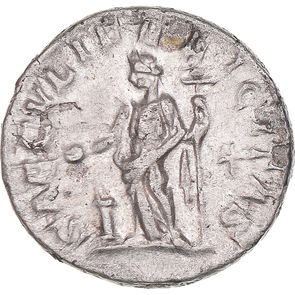Moneda, Julia Maesa, Denarius, 218-222, Rome, MBC+, Plata, RIC:272