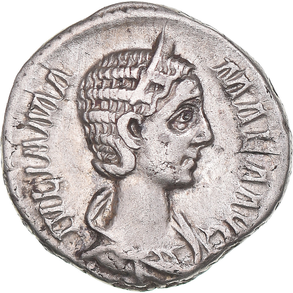 Moneda, Julia Mamaea, Denarius, 225-235, Rome, EBC+, Plata, RIC:360