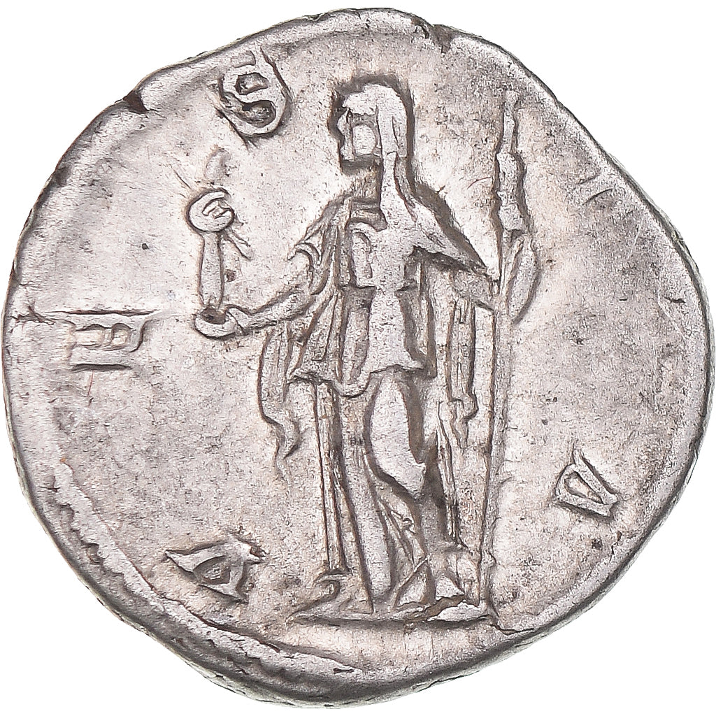 Moneda, Julia Mamaea, Denarius, 225-235, Rome, EBC+, Plata, RIC:360