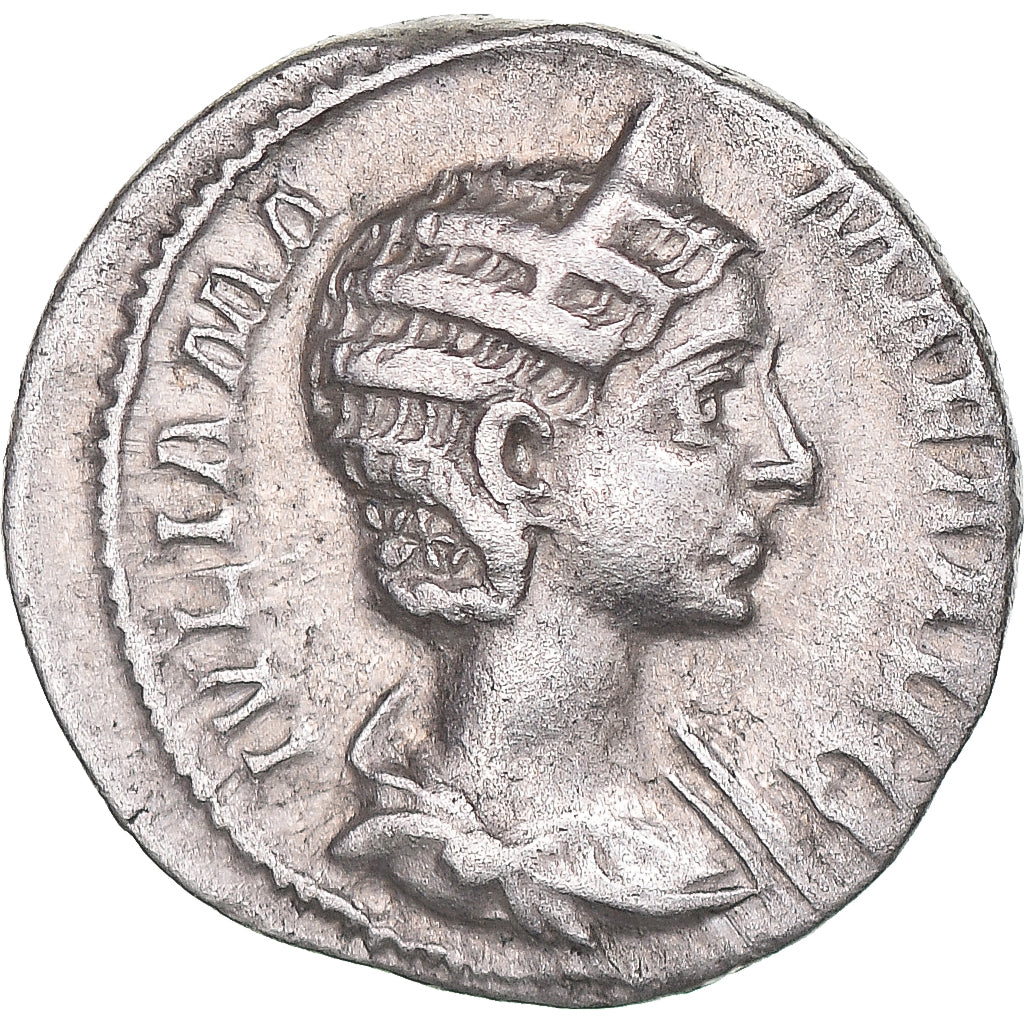 Moneda, Julia Mamaea, Denarius, 225-235, Rome, EBC, Plata, RIC:358